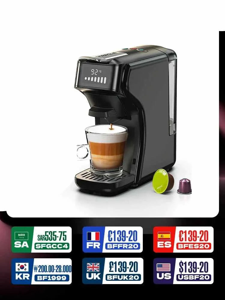 6-in-1 Coffee Capsule Maker