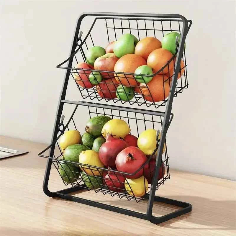 Double Layer Kitchen Organizer