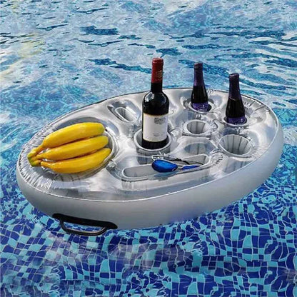 Inflatable 8 Hole Drink Holder