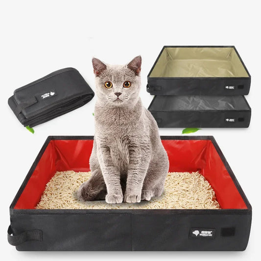 Portable Folding Pet Litter Box