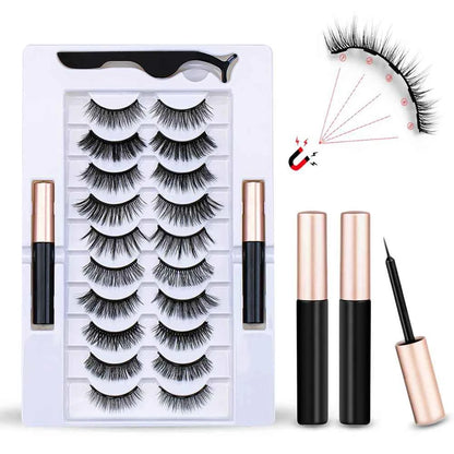 Reusable Magnetic Eyelashes Kit