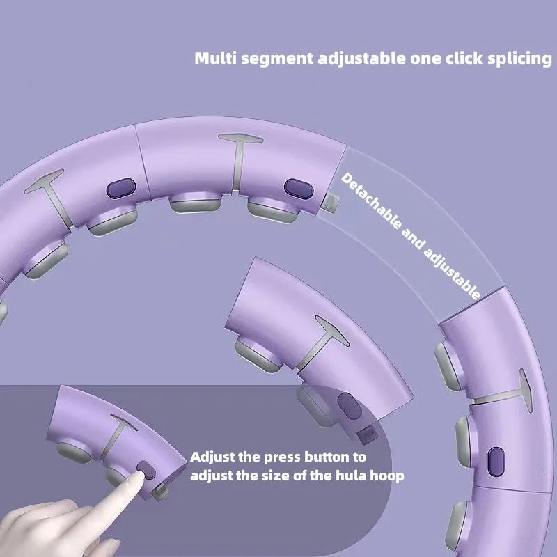 Portable Weighted Hula Hoop