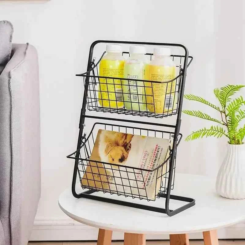 Double Layer Kitchen Organizer