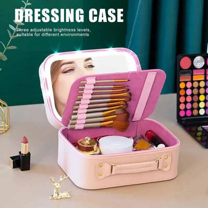 LED Lighted Cosmetic Case