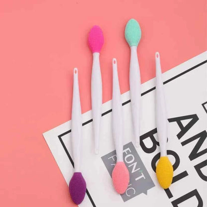 Double-Sided Lip Exfoliating Brush