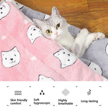 Warm Winter Pet Bed Mat