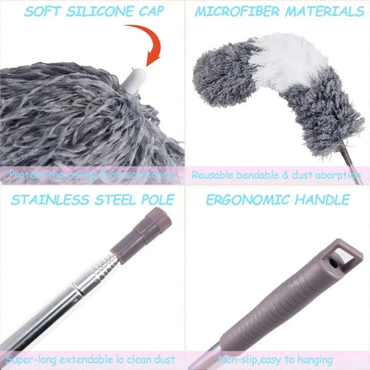 Multifunctional Extendable Dust Mop