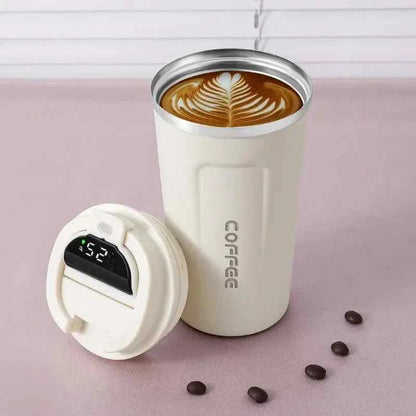 Temperature Display Stainless Mug