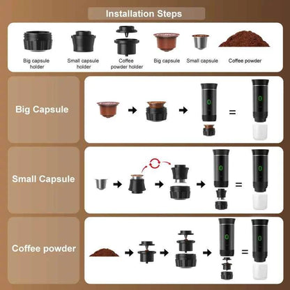 Portable Wireless Espresso Maker