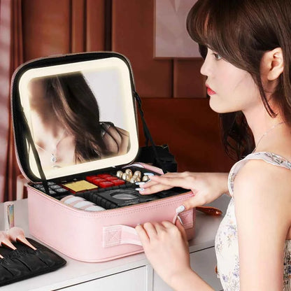 Smart LED Cosmetic Bag