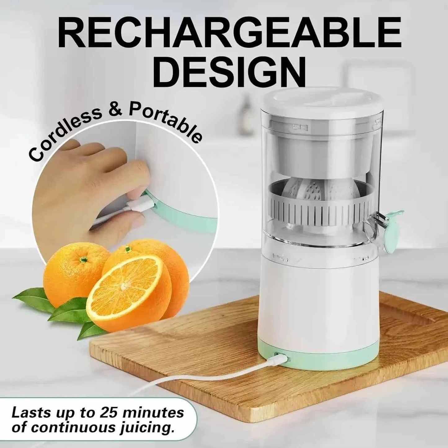 Portable Electric Citrus Juicer