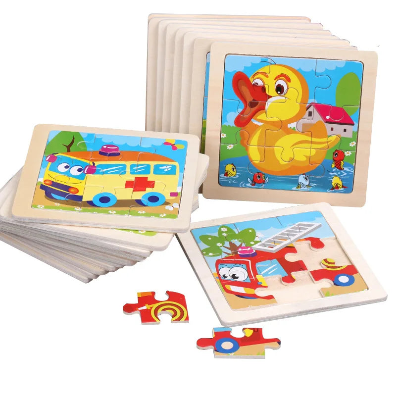 Kids Wooden Animal Puzzle