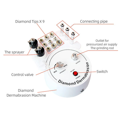 Diamond Microdermabrasion Facial Tool