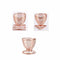 3 Pcs Rose Gold