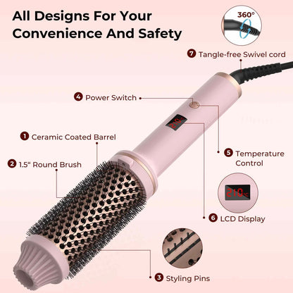 Electric Hair Curling Brush