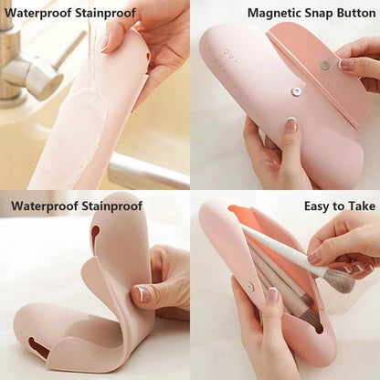 Magnetic Silicone Travel Bag