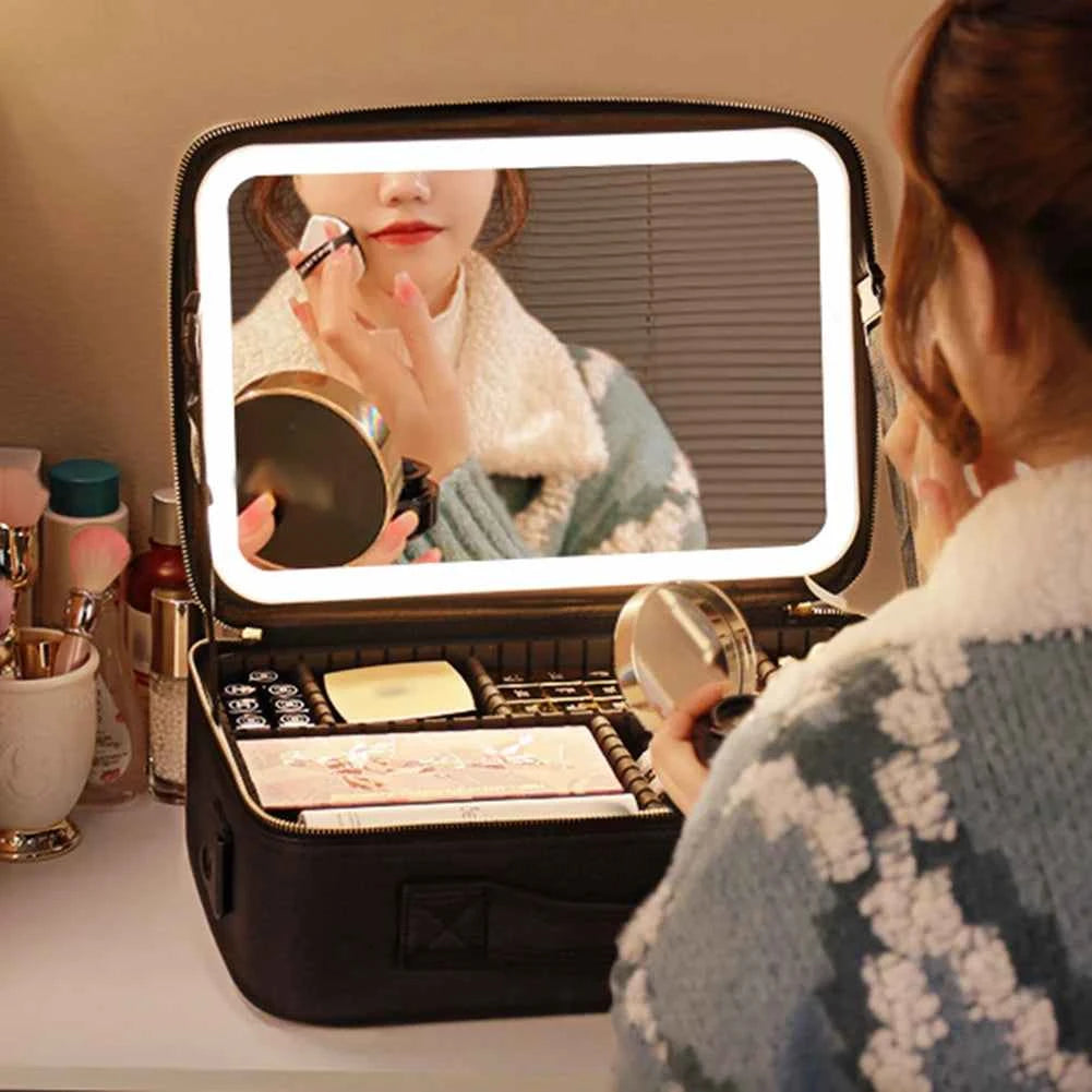 Smart LED Cosmetic Bag