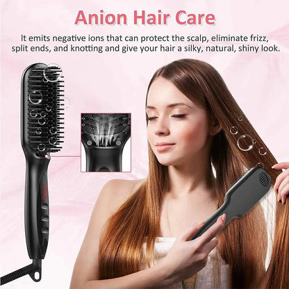 Electric Hair Straightener Comb