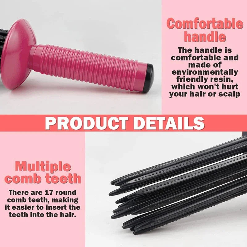 Heatless Curling Hair Comb