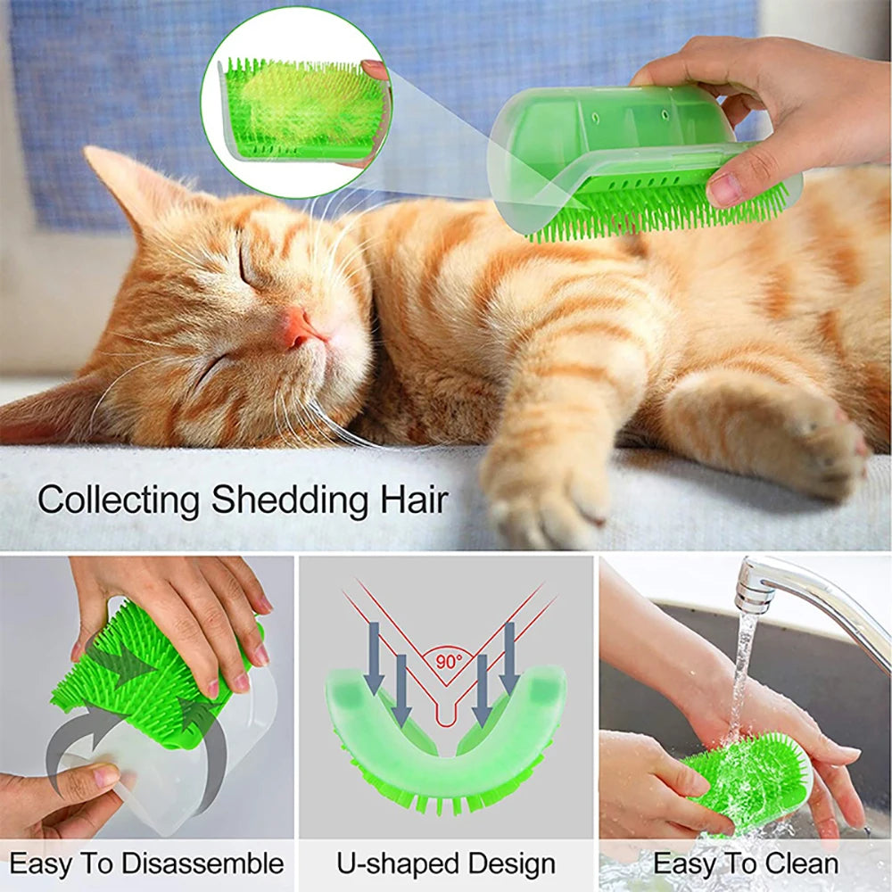 Cat Scratcher Grooming Brush