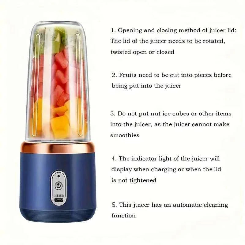 Portable USB Fruit Blender