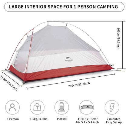 Ultralight Naturehike Camping Tent