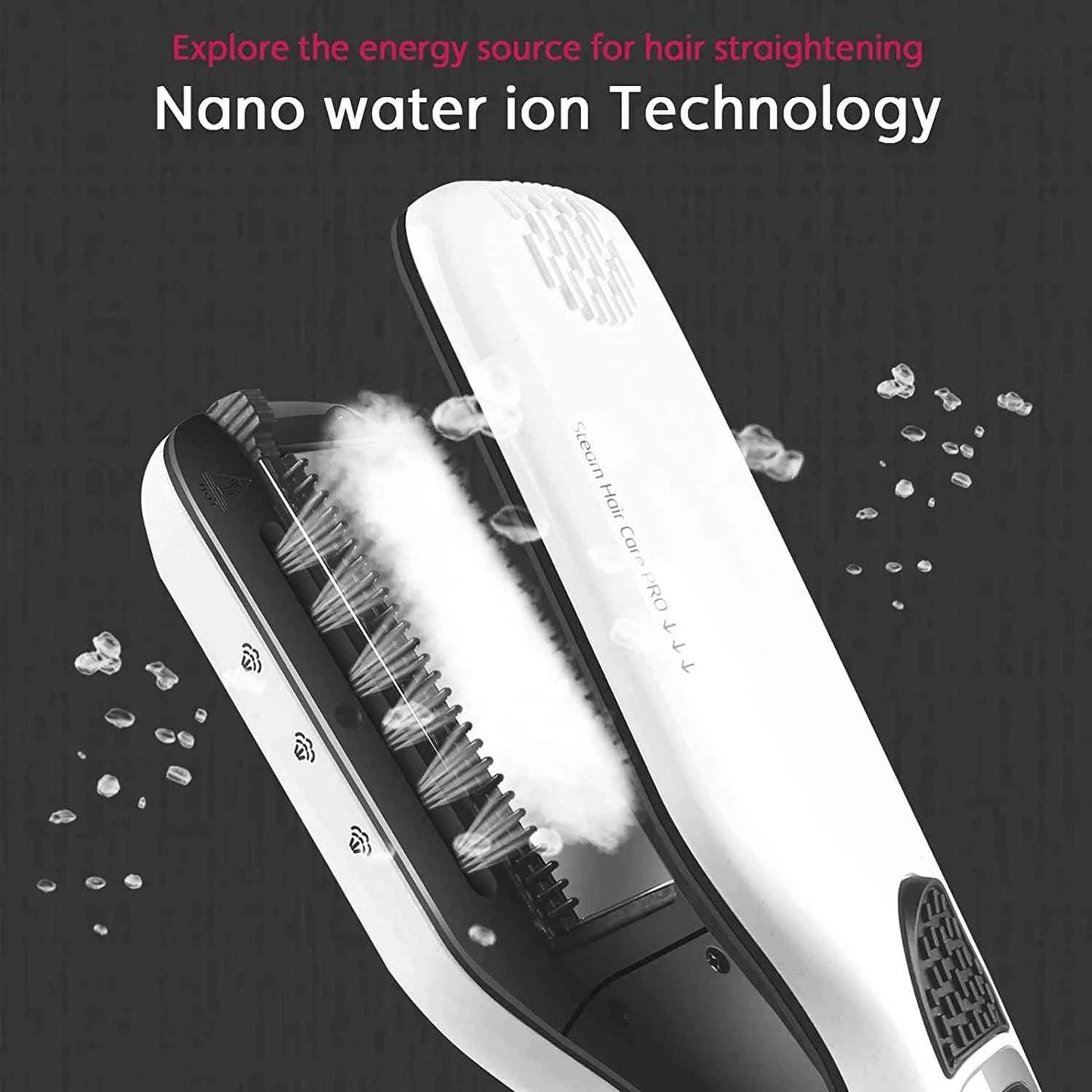 Ceramic Steam Hair Straightener