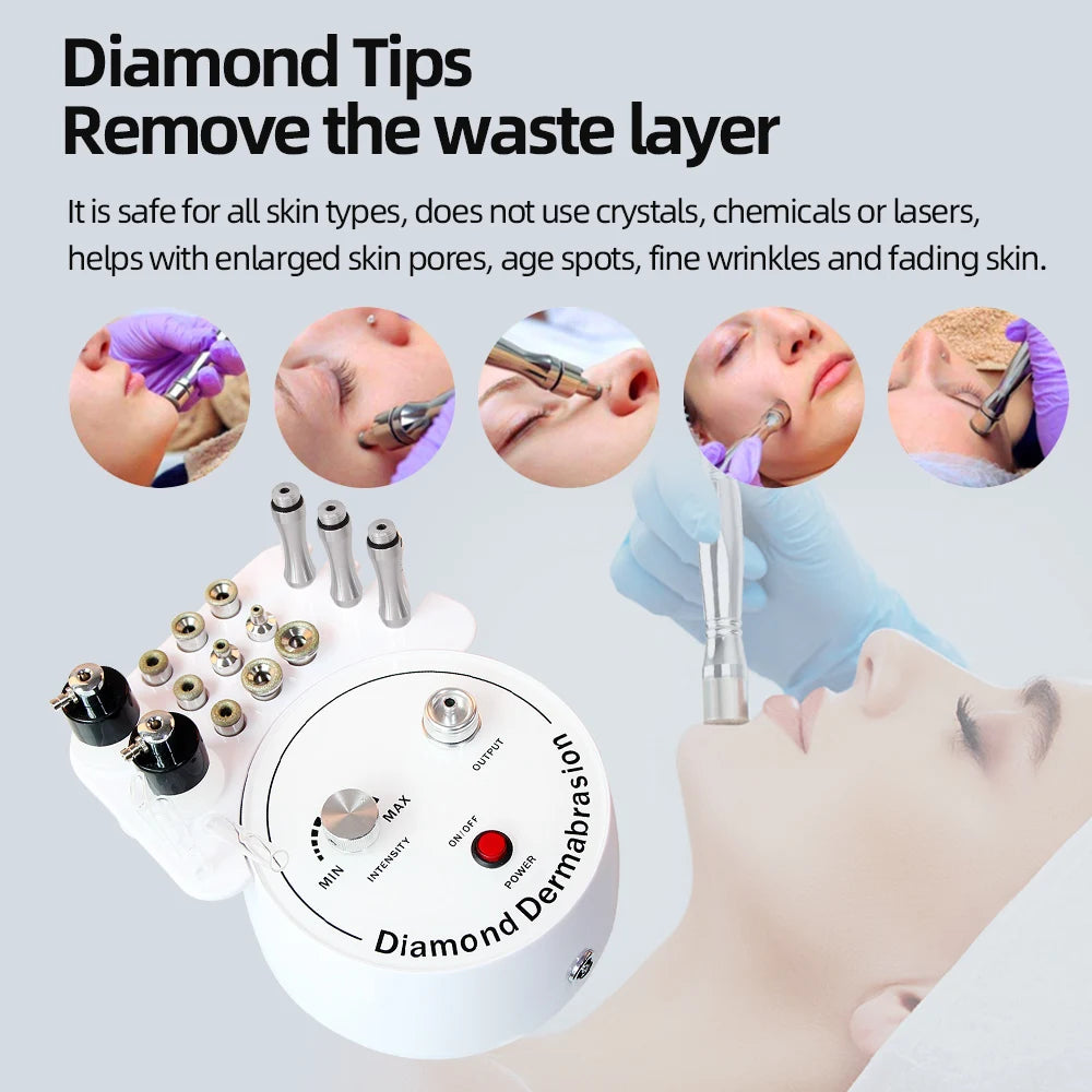 Diamond Microdermabrasion Facial Tool