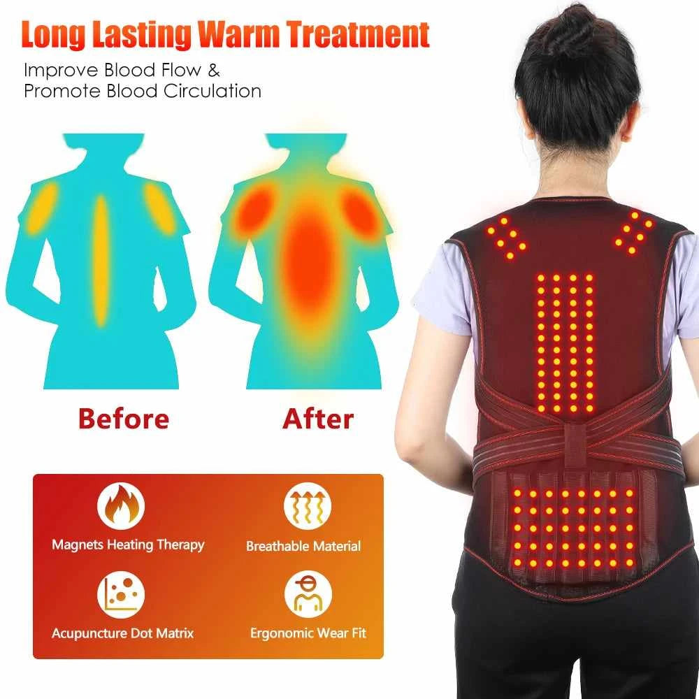 Magnetic Heated Thermal Vest