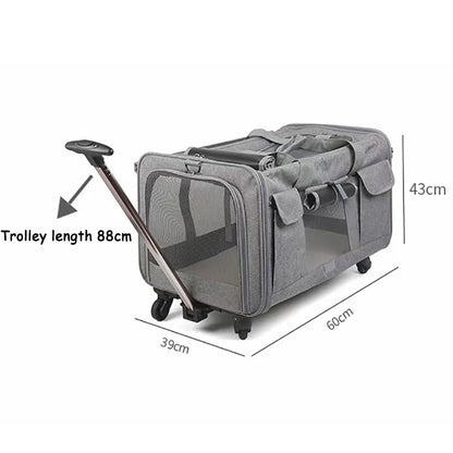 Large Pet Trolley Carrier