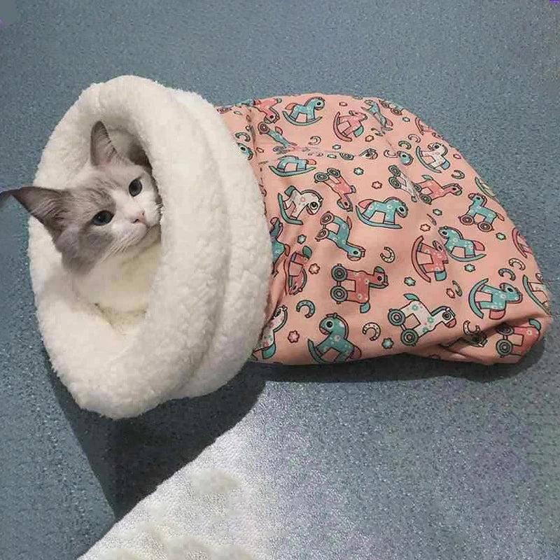 Soft Cuddly Cat Sleeping Bag