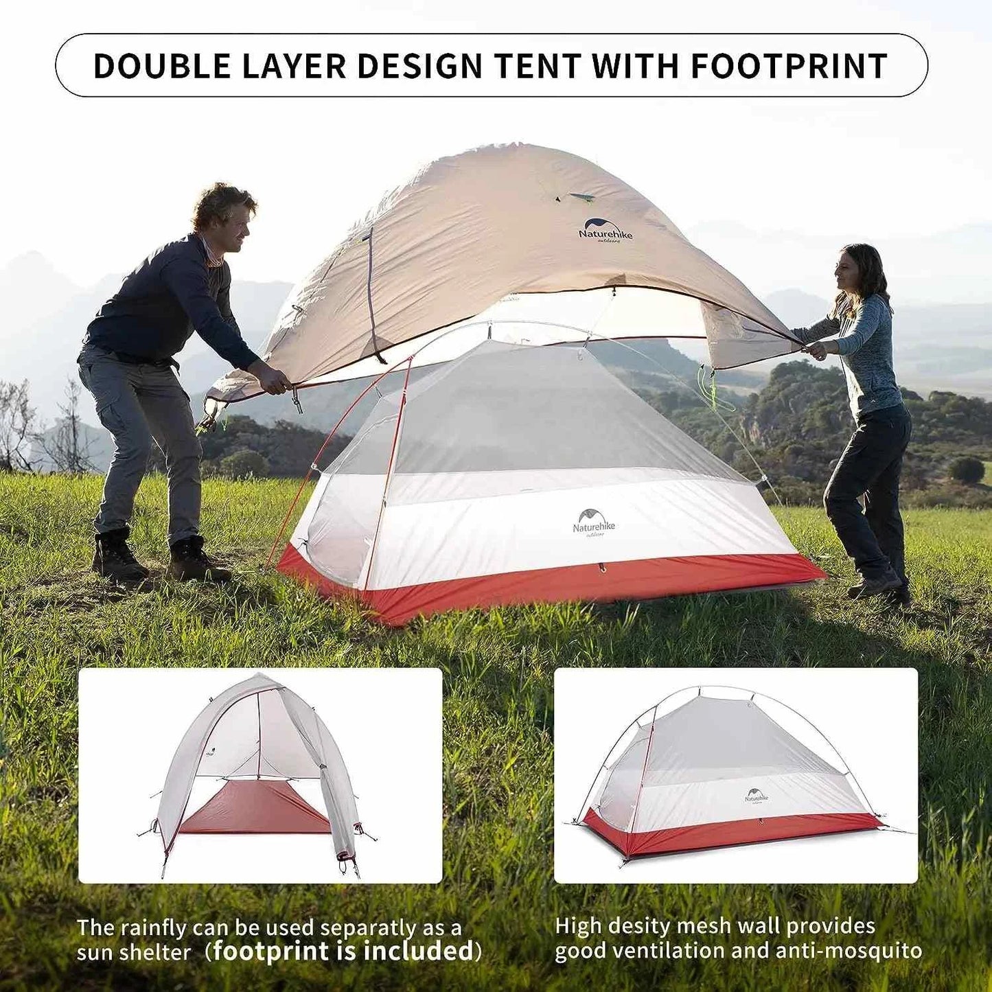 Ultralight Naturehike Camping Tent