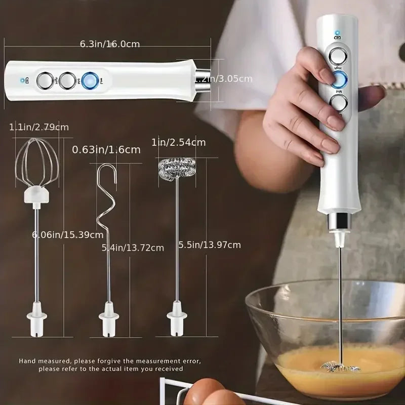 Wireless Milk Frother Rechargeable