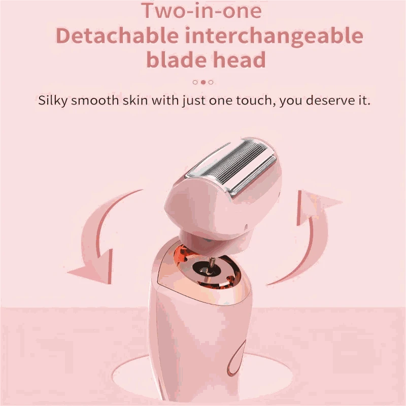 2-in-1 Electric Shaver Women