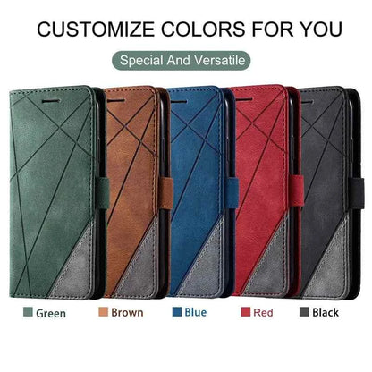 Leather Wallet Case for Samsung