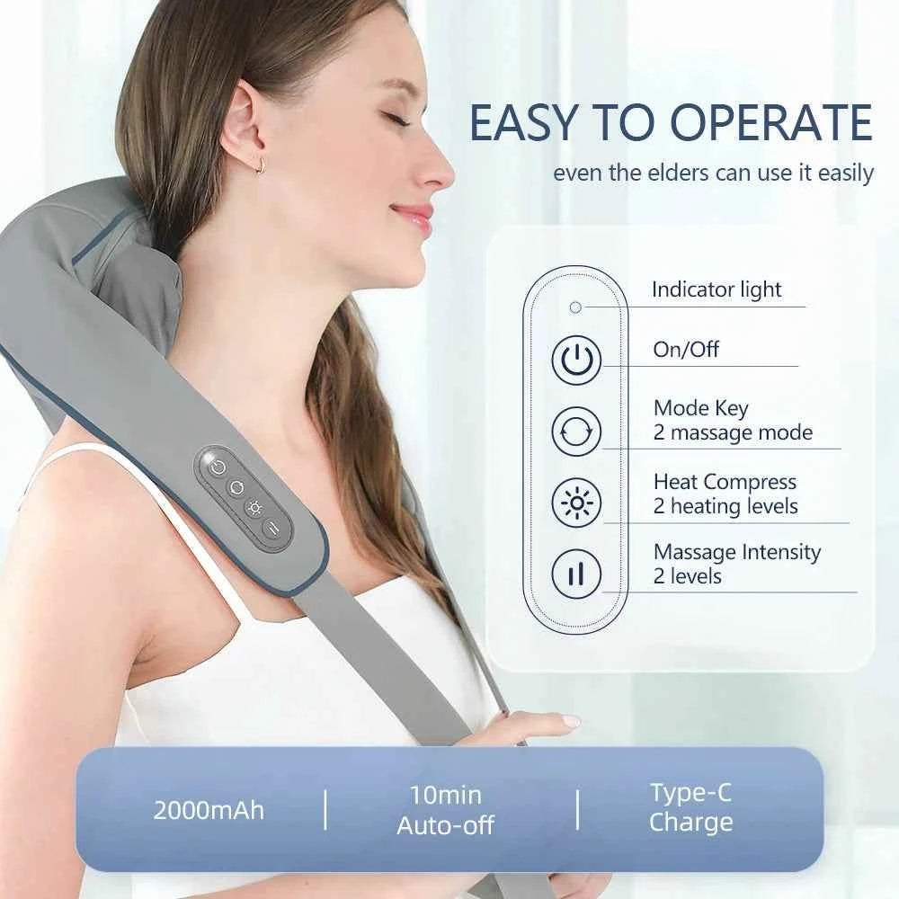 Wireless Neck Back Massager