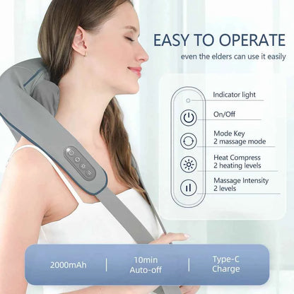 Wireless Neck Back Massager