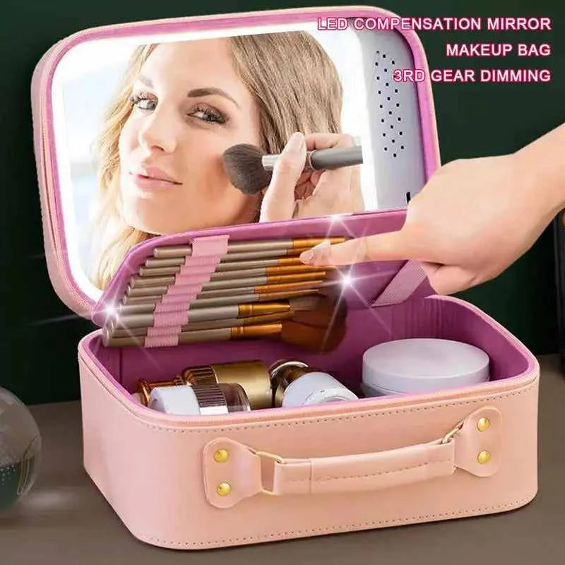 LED Lighted Cosmetic Case