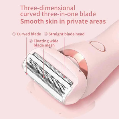 2-in-1 Electric Shaver Women