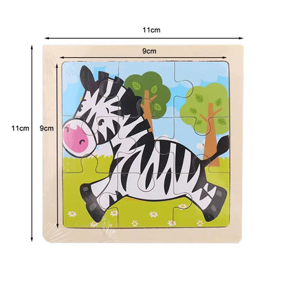 Kids Wooden Animal Puzzle