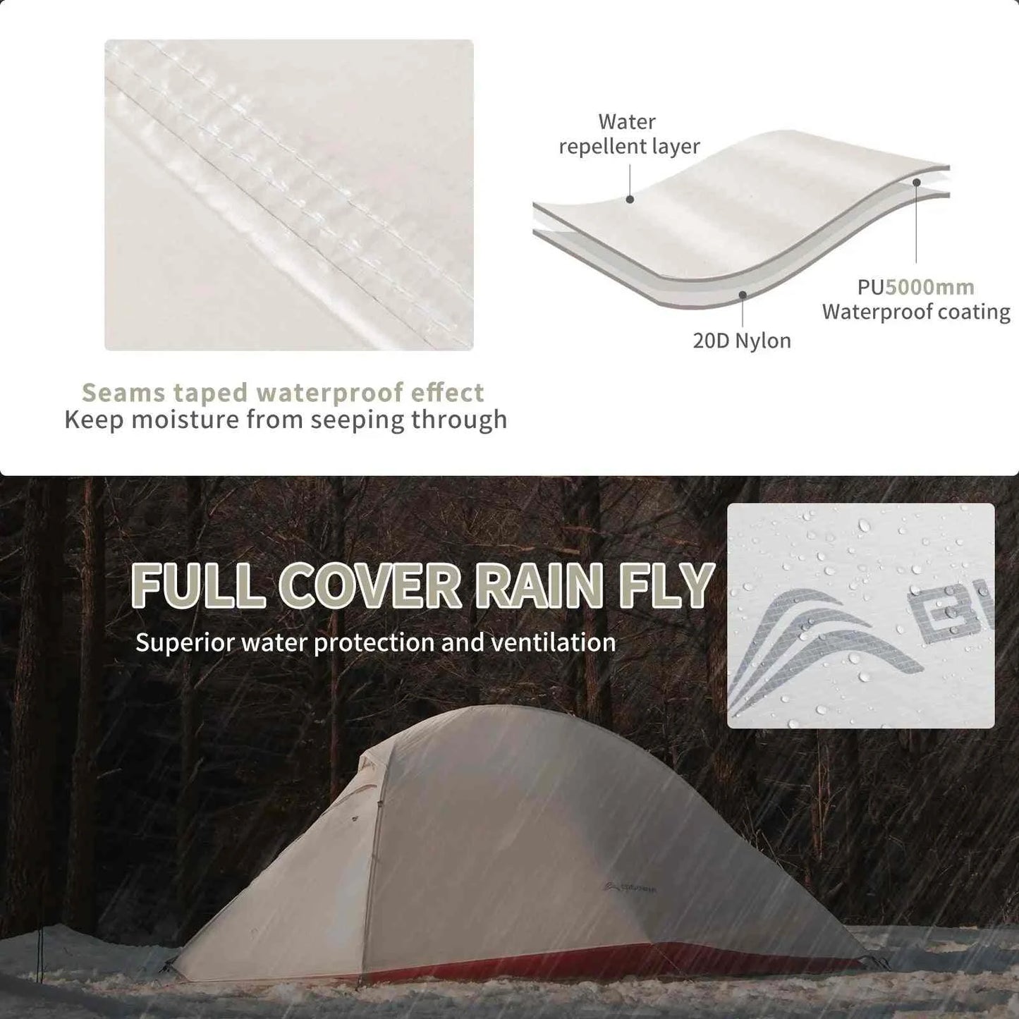 Ultralight Waterproof Camping Tent