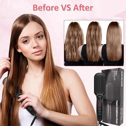 Electric Hair Straightener Comb