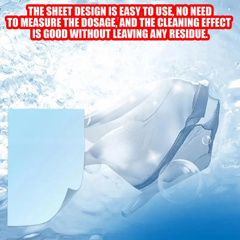 Eco-Friendly Laundry Detergent Sheets