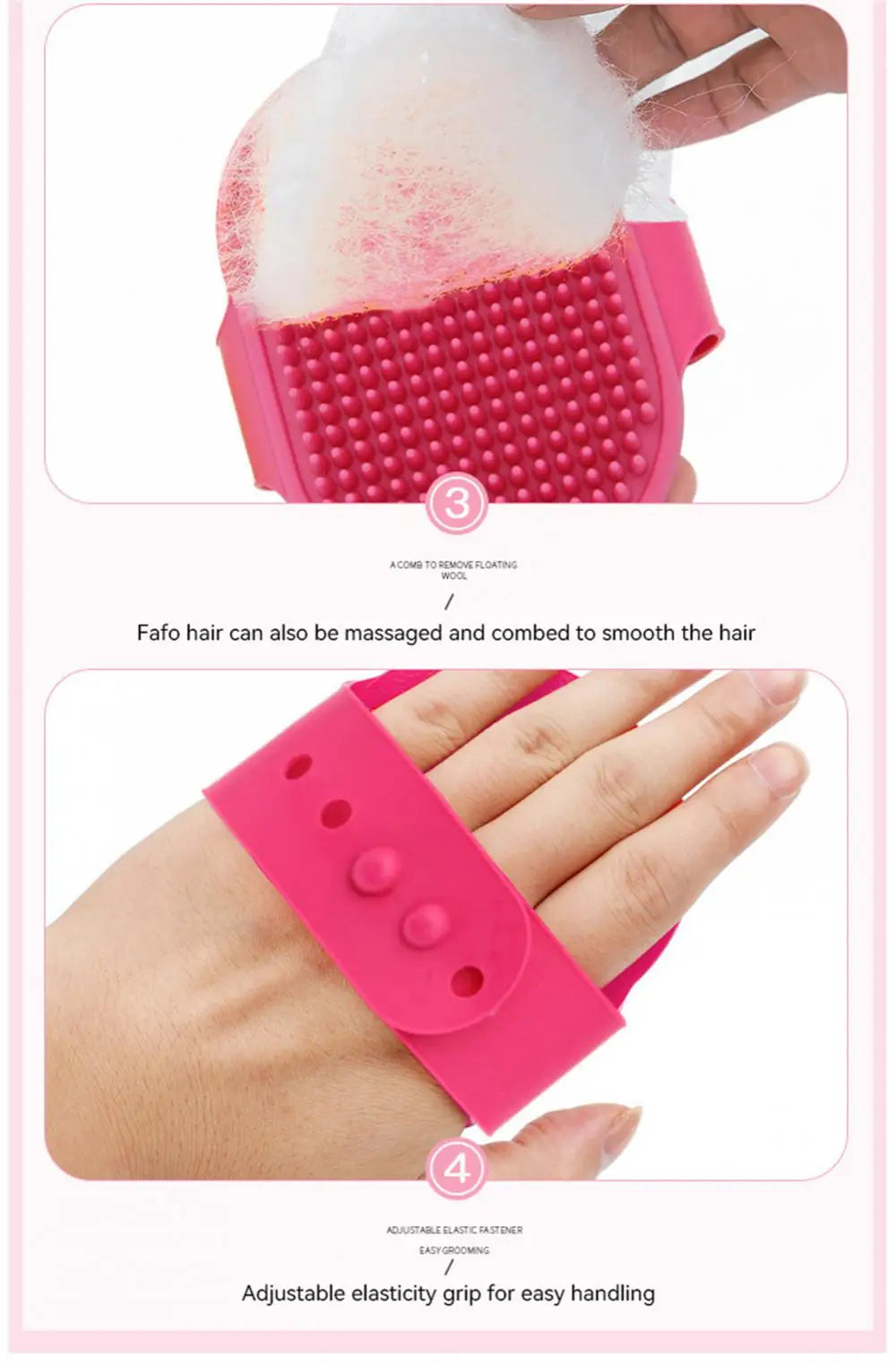 Soft Silicone Pet Brush