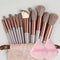 brown 2pcs pink pp