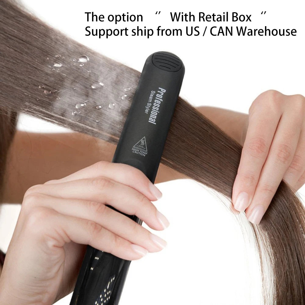 Ceramic Vapor Hair Straightener