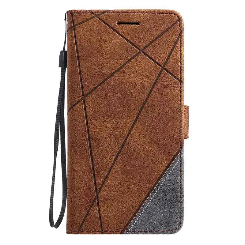 Leather Wallet Case for Samsung