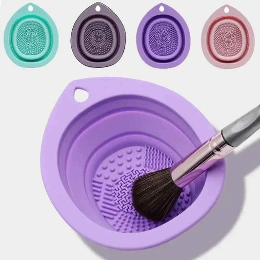 Silicone Brush Cleaner Mat