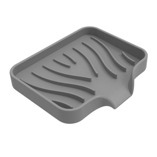  Silicone Self-Draining Soap Tray