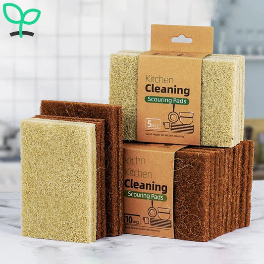  Sisal Microfiber Dish Sponges